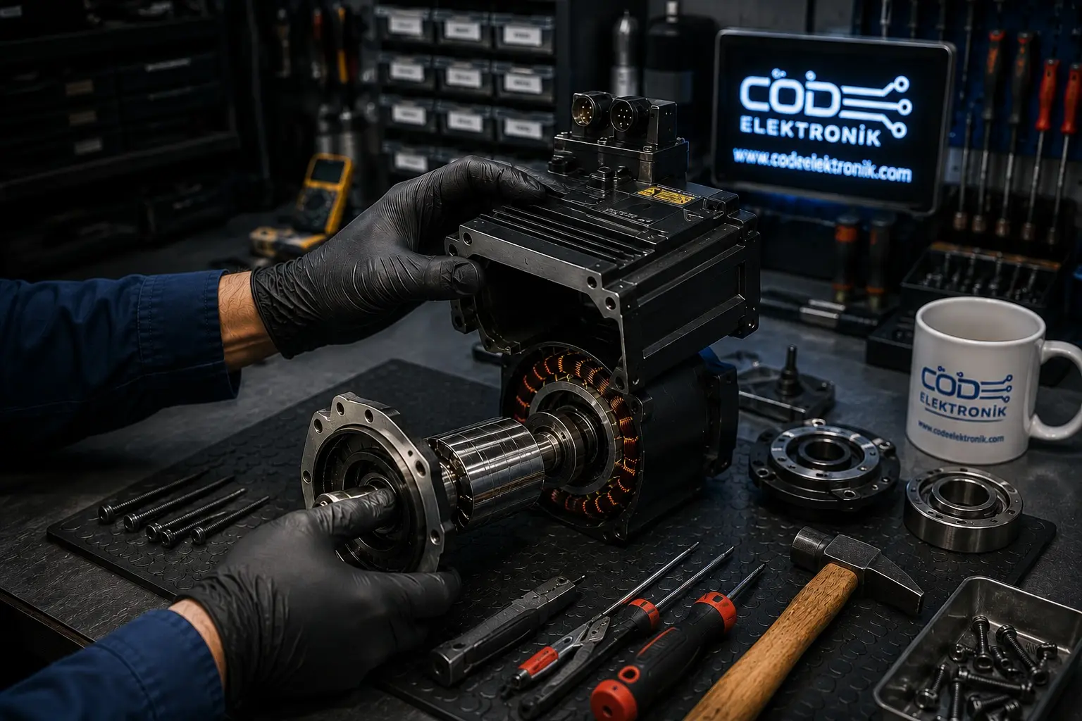 Code Elektronik - CNC Tezgah Bakım Onarım ve Saha Servisi