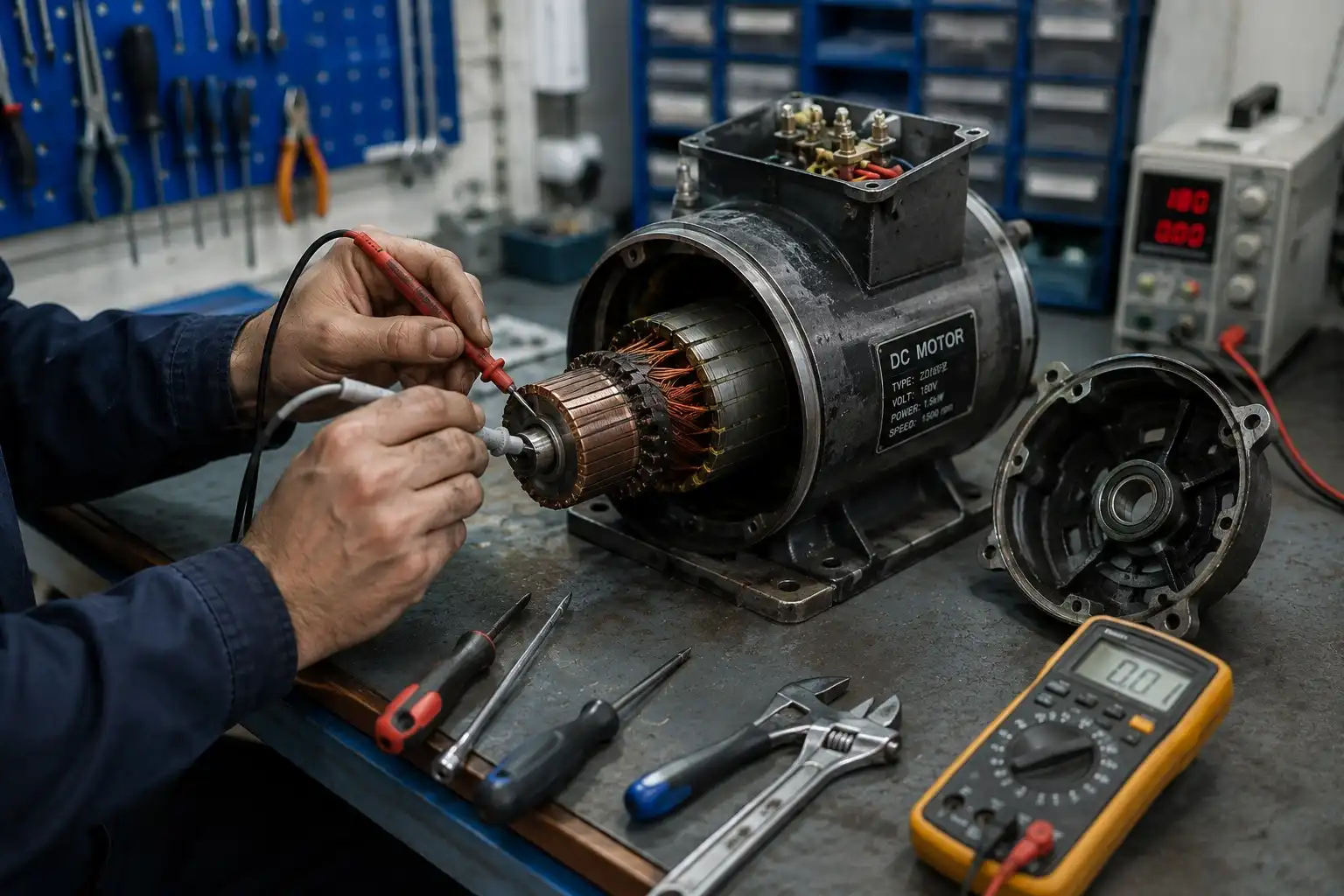 DC Motor Tamiri Tamiri